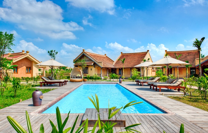 piscine à Emeralda resort Ninh Binh
