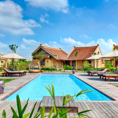 piscine à Emeralda resort Ninh Binh