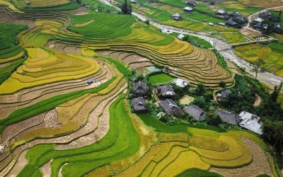 Le paysage du Nord OUest du Vietnam
