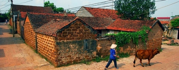 Excursion au vieux village de Duong Lam