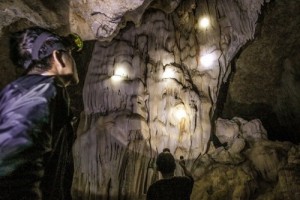 Les gigantesques stalactites